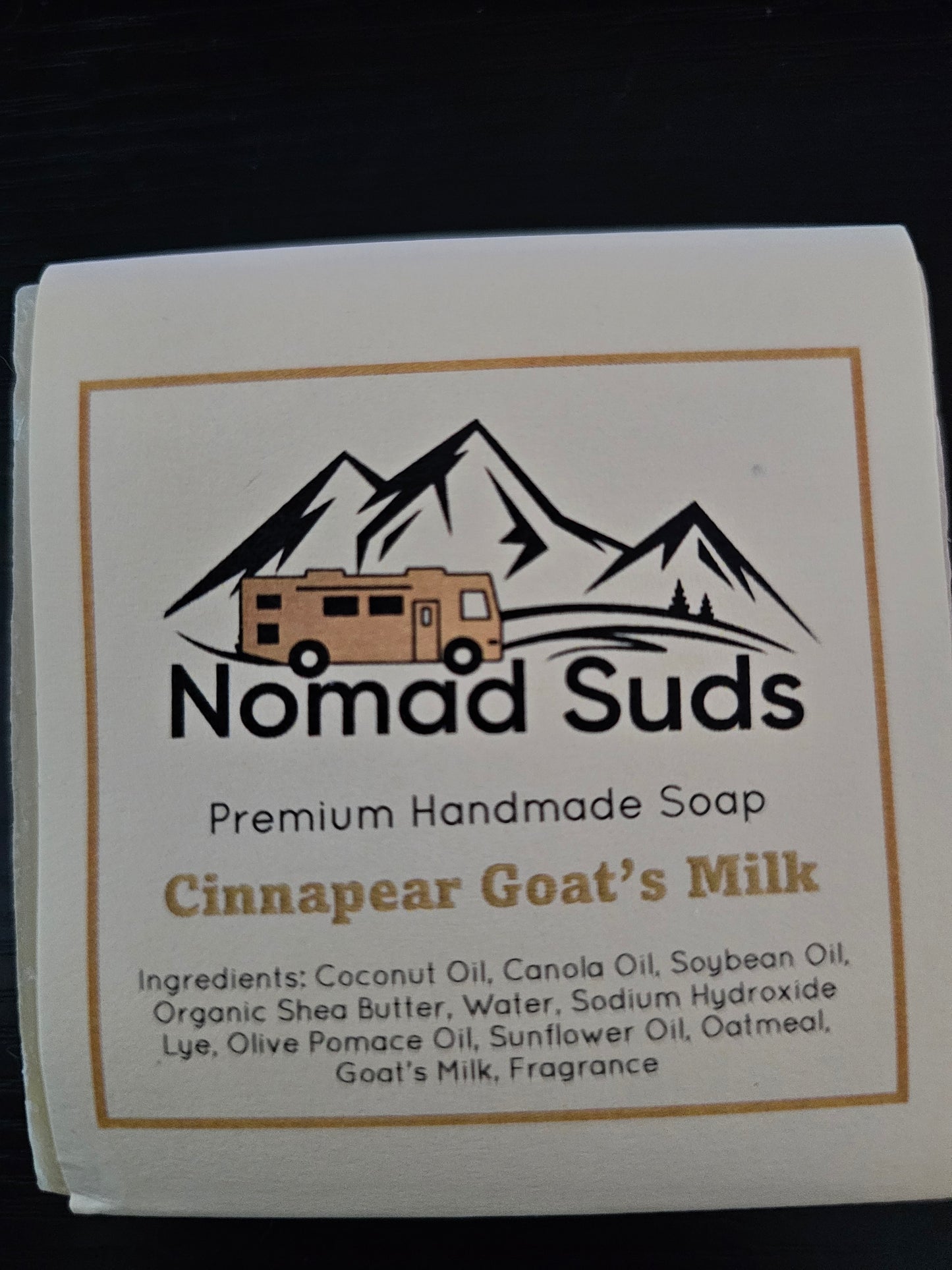 Cinnapear Goat's Milk 5oz Handmade Soap