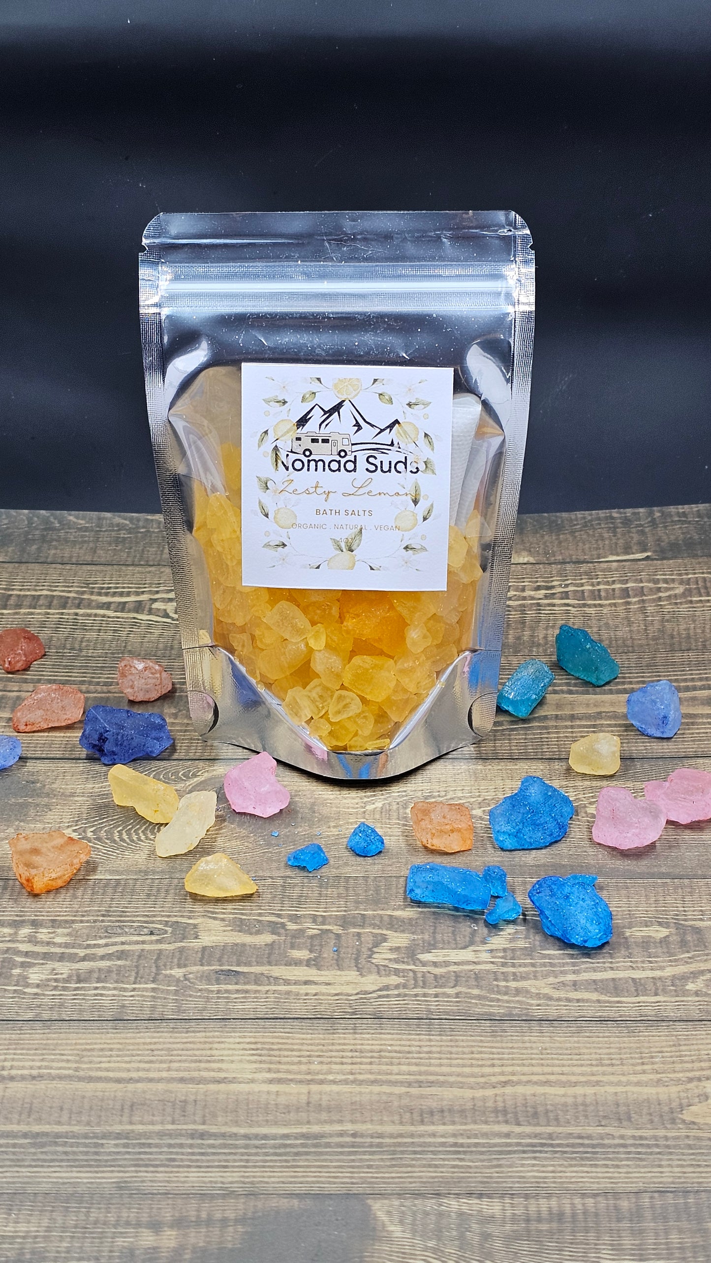 Zesty Lemon 4oz Bath Salts