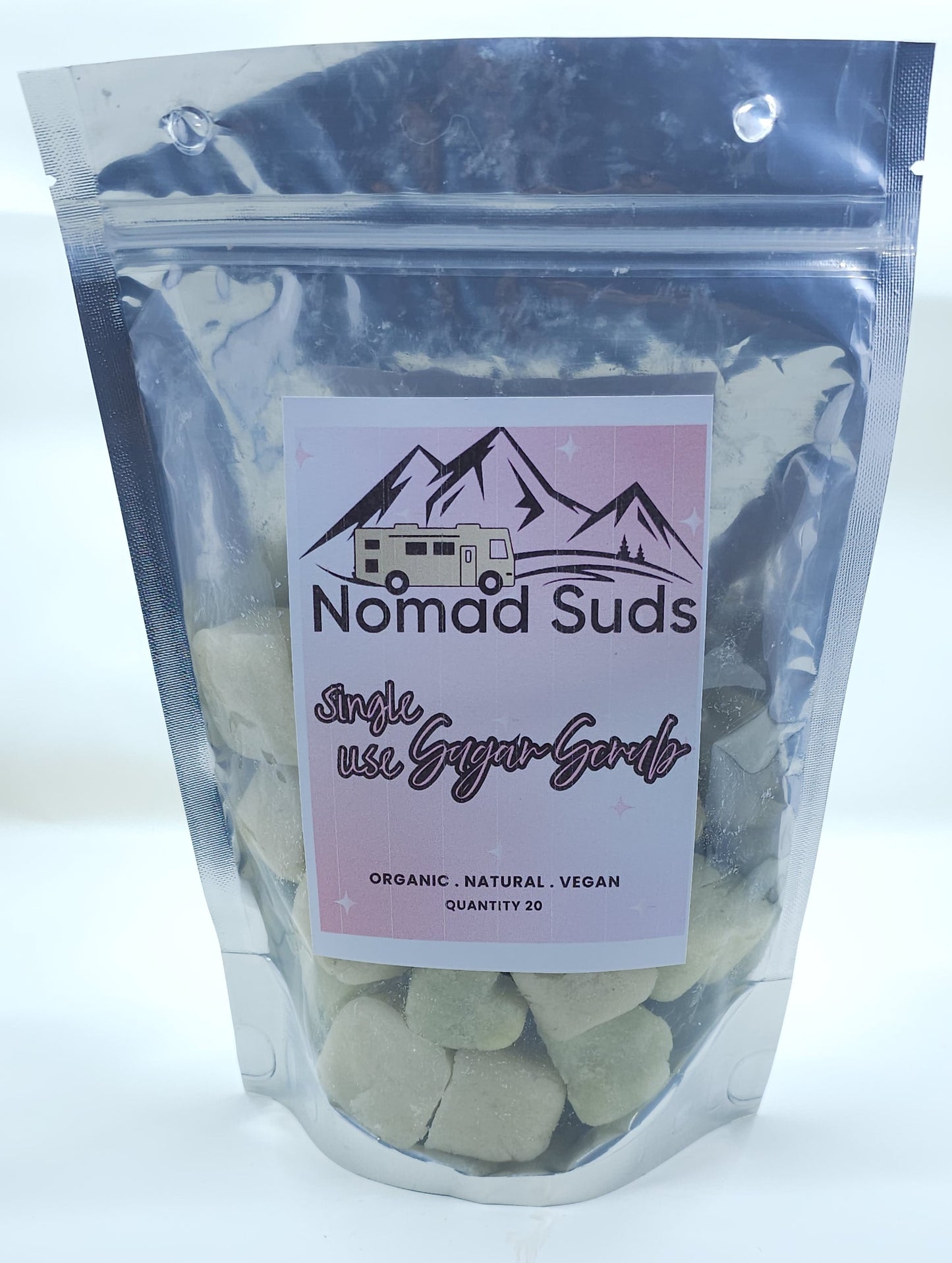 Sugar Scrub (Single use) Tabs 20 count