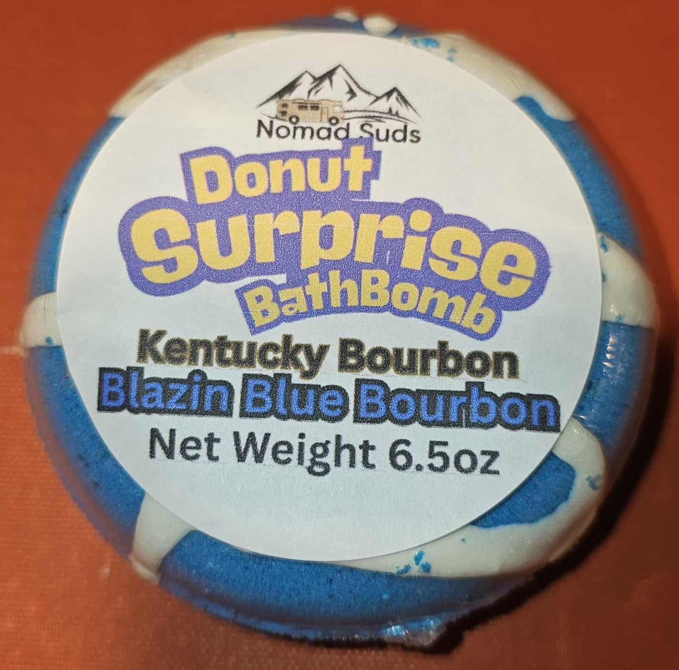 Blazin Blue Bourbon Donut Surpirse