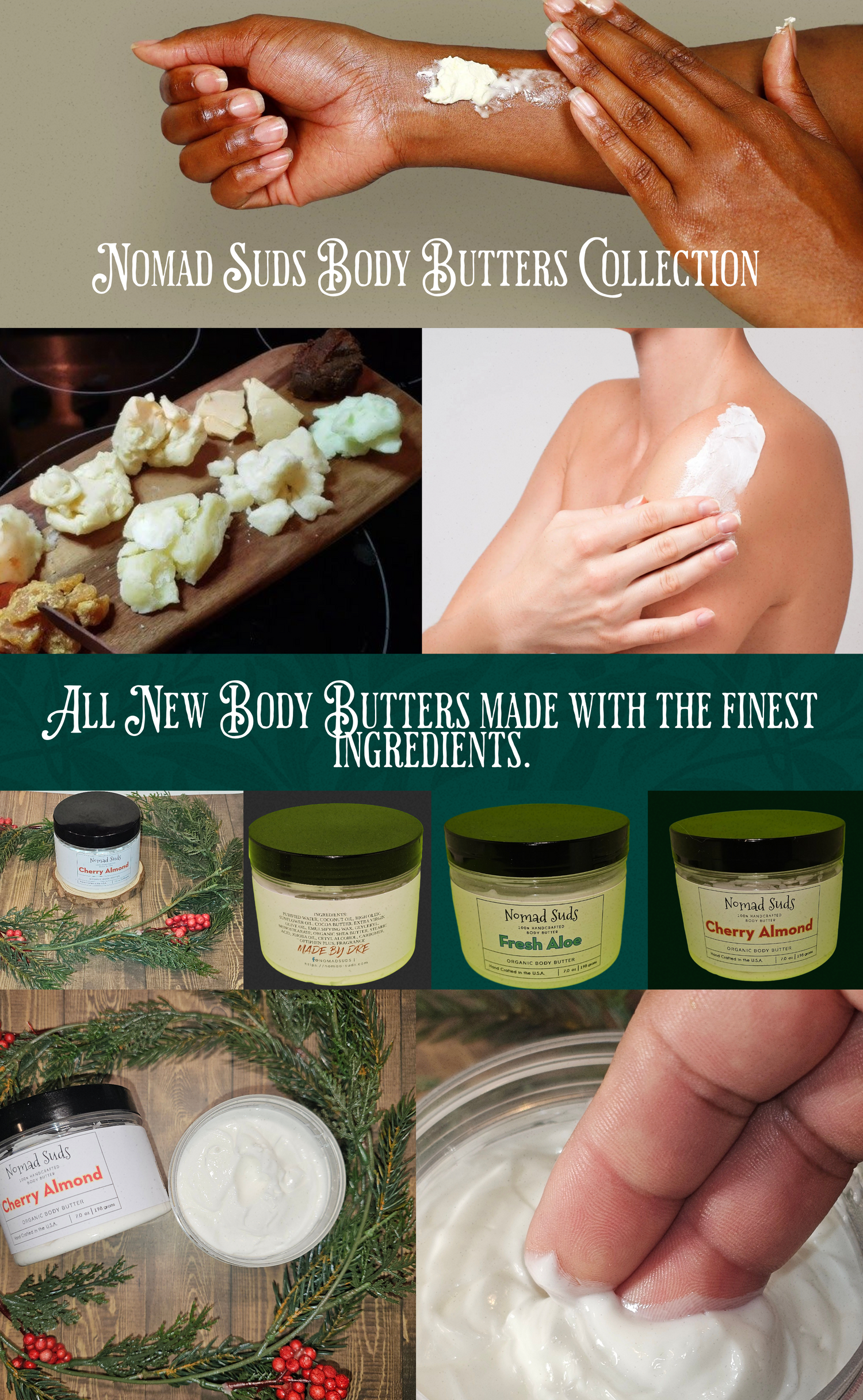 Nomad Suds Body Butter Collection