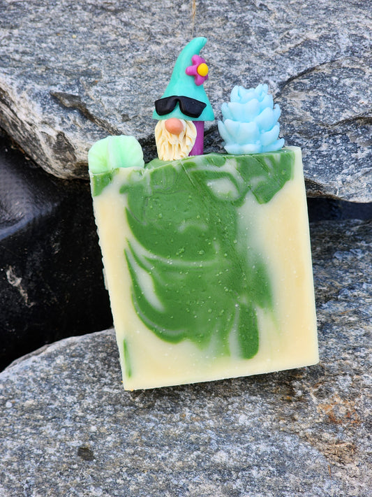 Bearded Gnome *HUGE* 8oz  Handmade all natural womans soap.