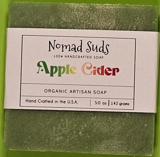 Apple Cider 5oz HandMade soaps, Soaps for Men, All Natural Soap