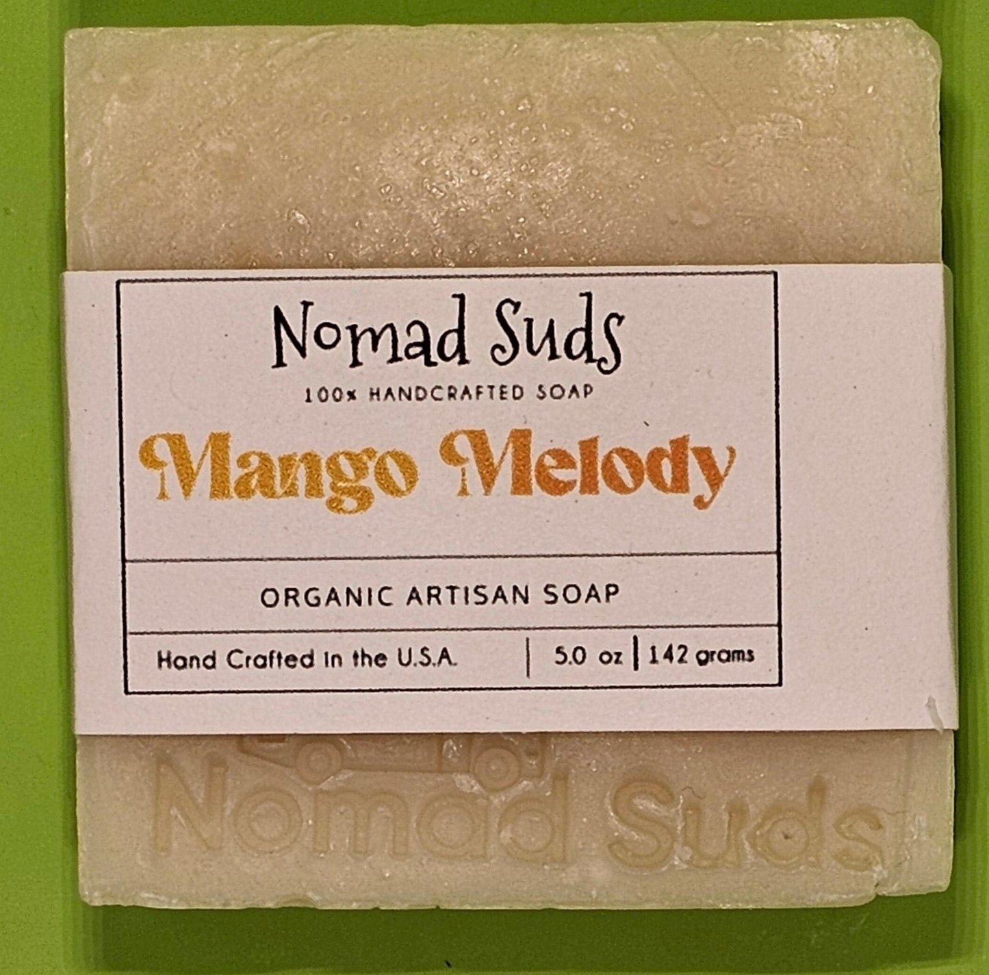 Mango Melody (Kojic Powder) 5oz Mens Handmade soap