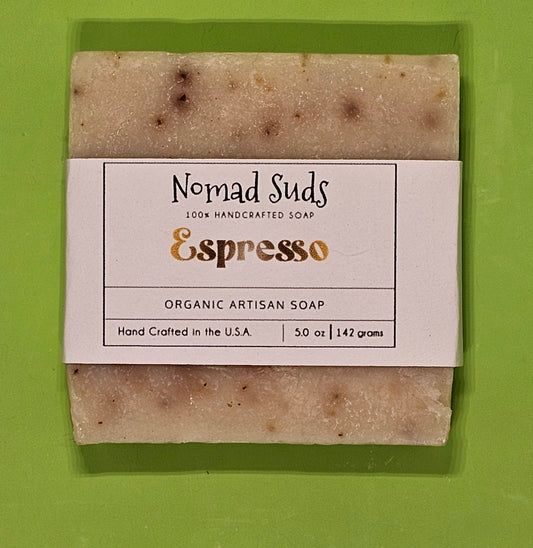 Espresso 5oz HandMade soaps, Soaps for Men, All Natural Soap