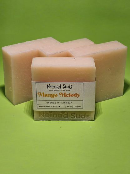 Mango Melody (Kojic Powder) 5oz Mens Handmade soap