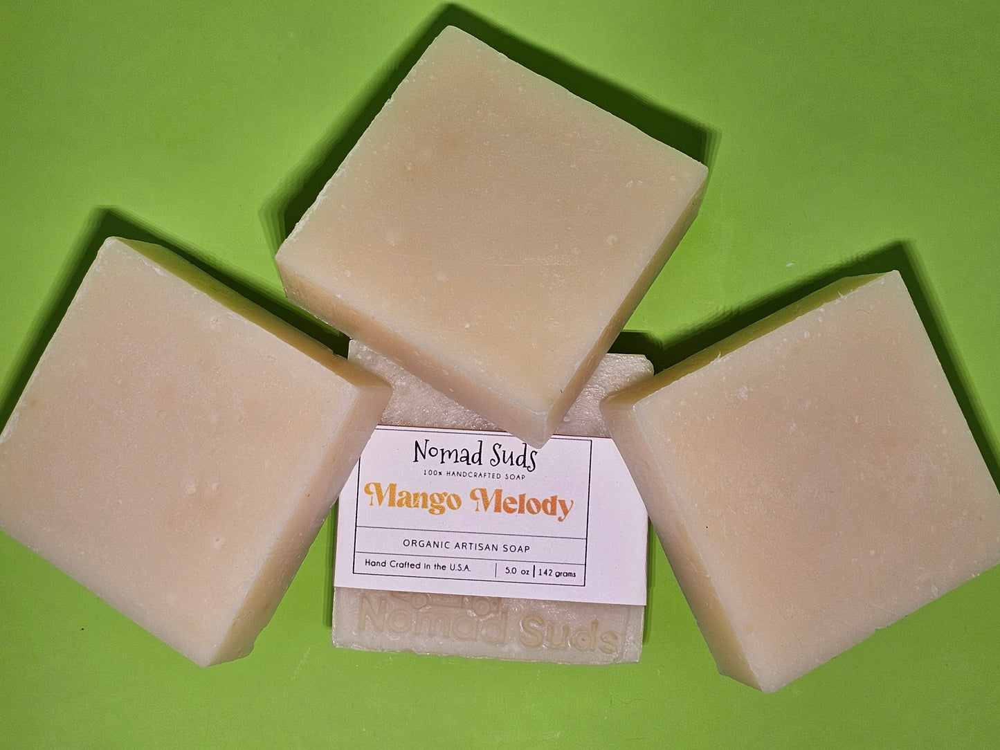 Mango Melody (Kojic Powder) 5oz Mens Handmade soap