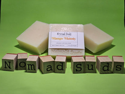 Mango Melody (Kojic Powder) 5oz Mens Handmade soap