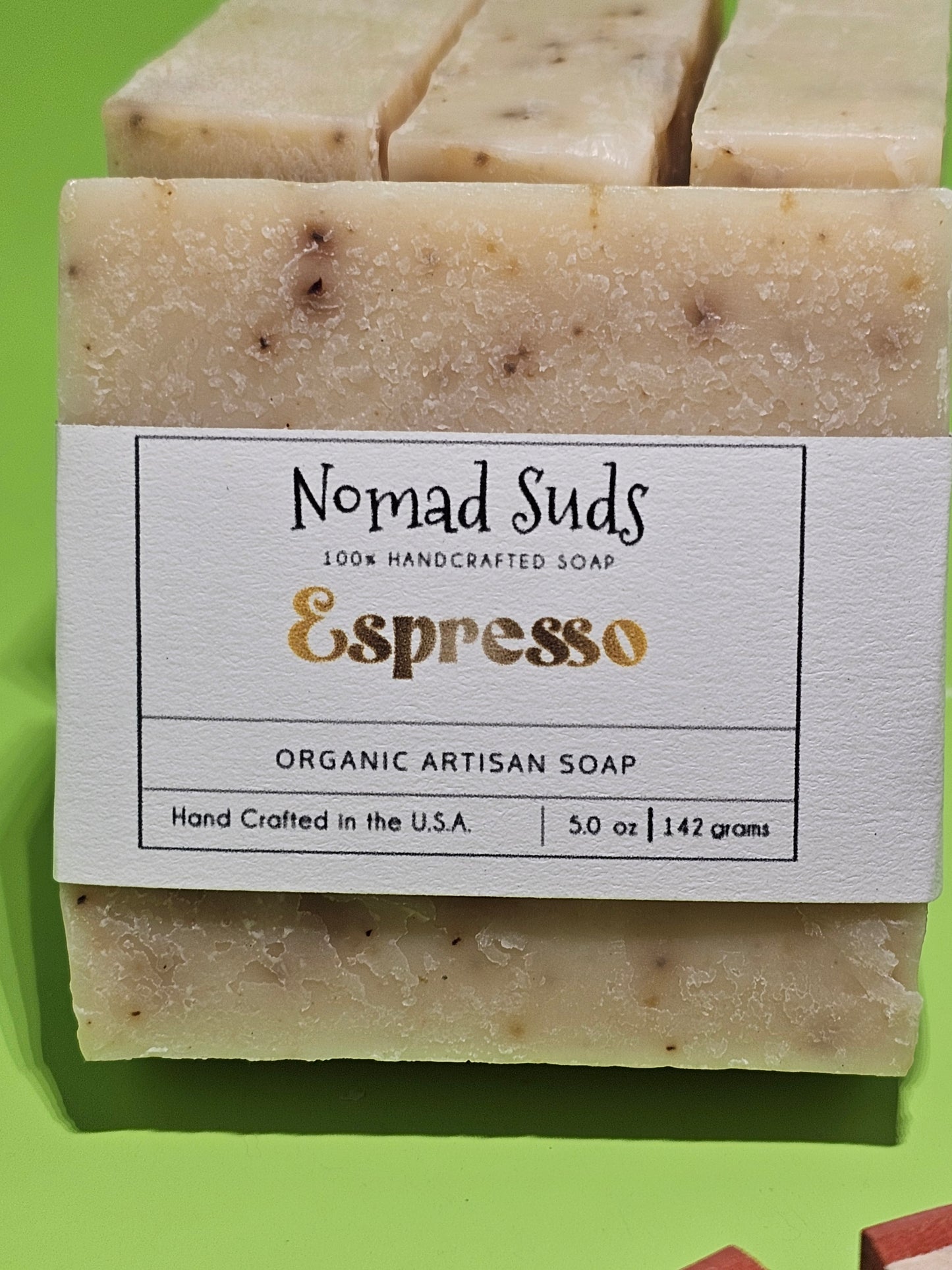 Espresso 5oz HandMade soaps, Soaps for Men, All Natural Soap