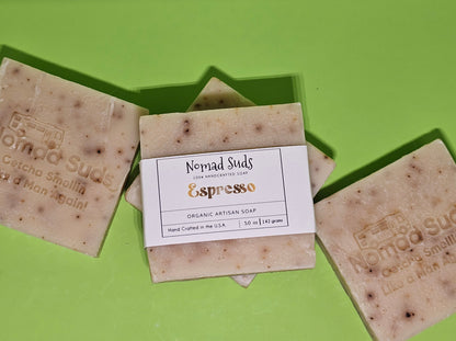 Espresso 5oz HandMade soaps, Soaps for Men, All Natural Soap