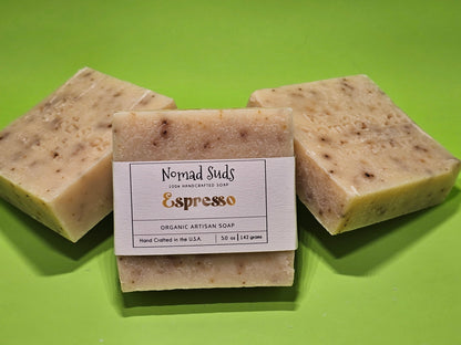 Espresso 5oz HandMade soaps, Soaps for Men, All Natural Soap