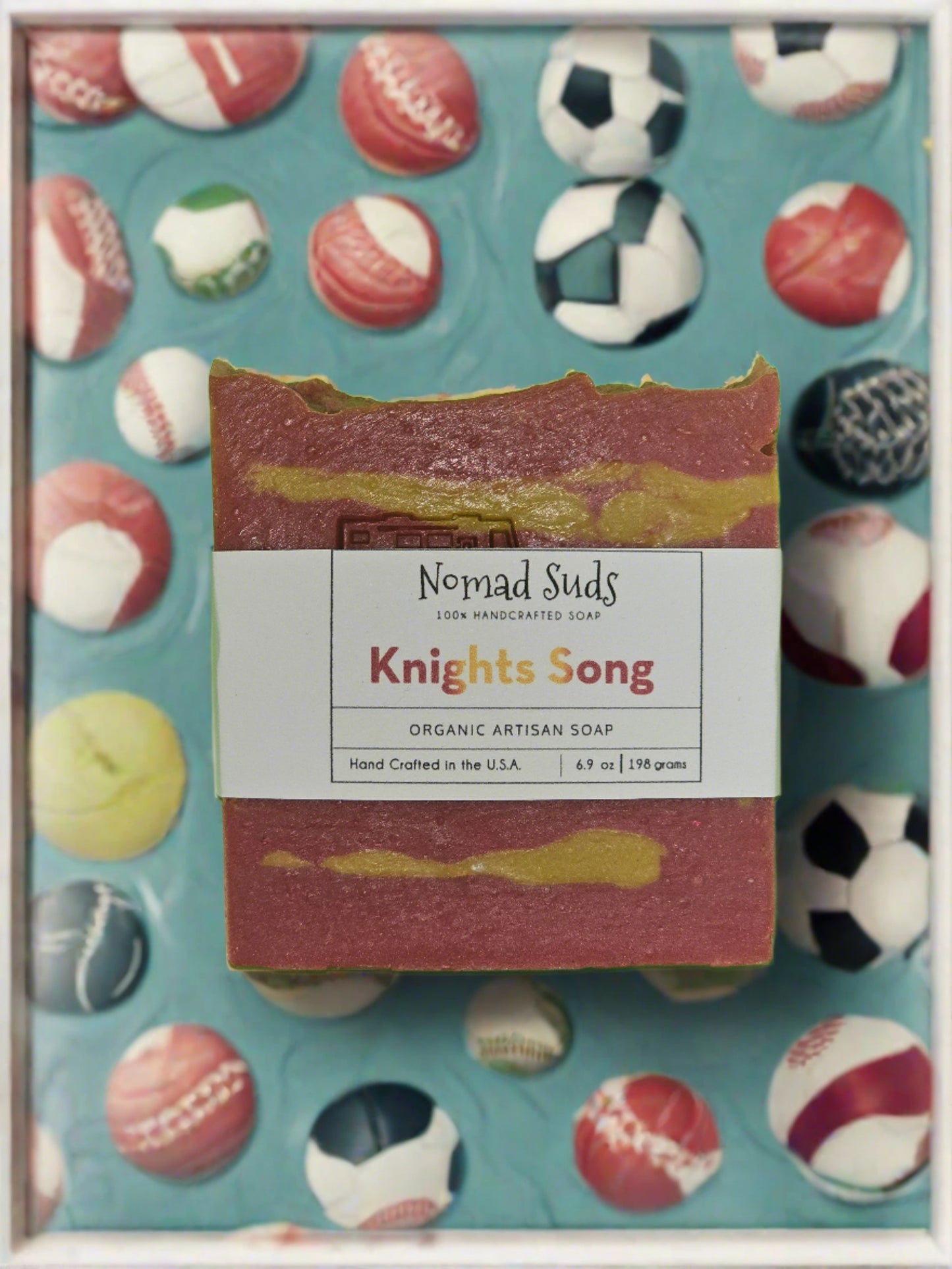 Knights Song 6.7 oz HandMade soaps, Soaps for Men, All Natural Soap