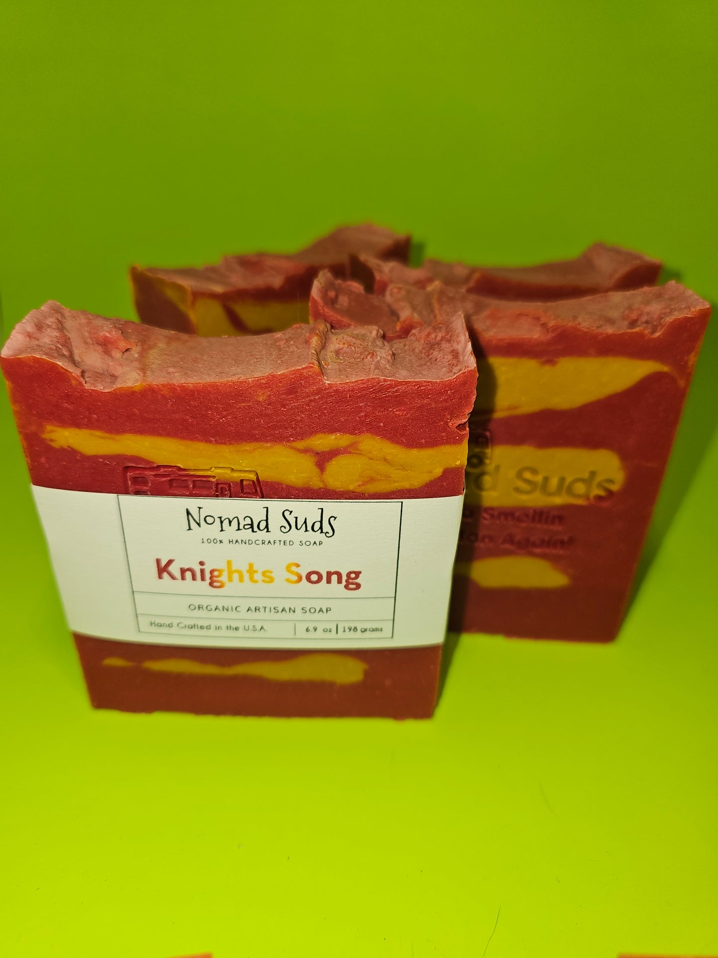 Knights Song 6.7 oz HandMade soaps, Soaps for Men, All Natural Soap