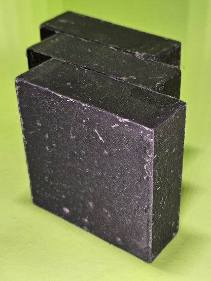 Black Out (Activated Charcoal) 5oz HandMade All Natural Soap *Unscented*