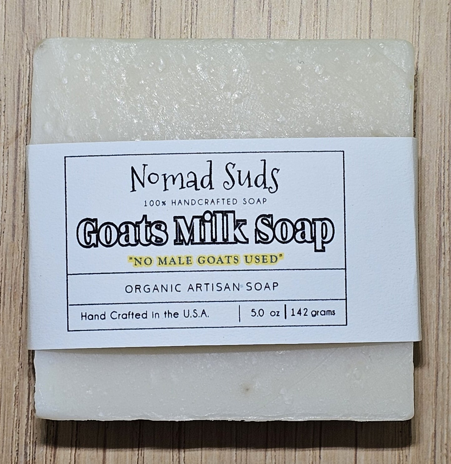 Goats Milk Soap 5oz HandMade All Natural Soap *Unscented*