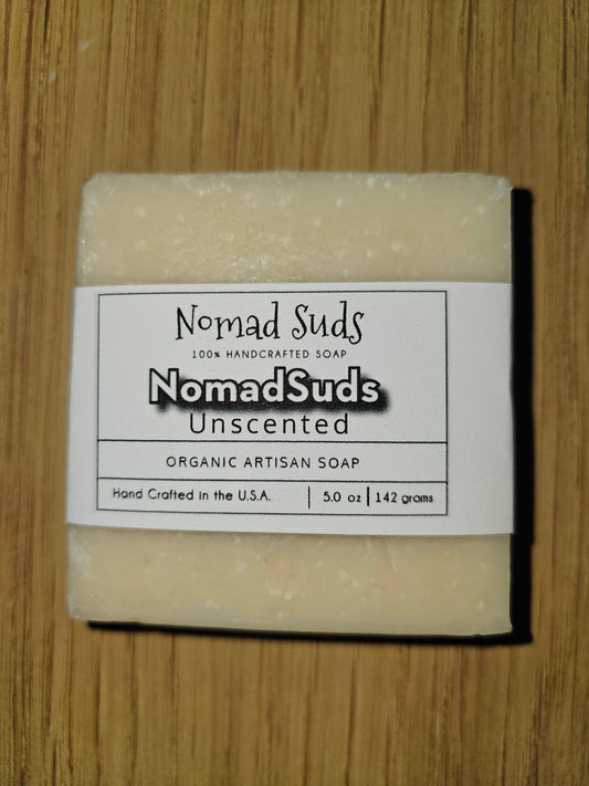 Nomad (Unscented) 5.5oz HandMade soaps, Soaps for Men, All Natural Soap