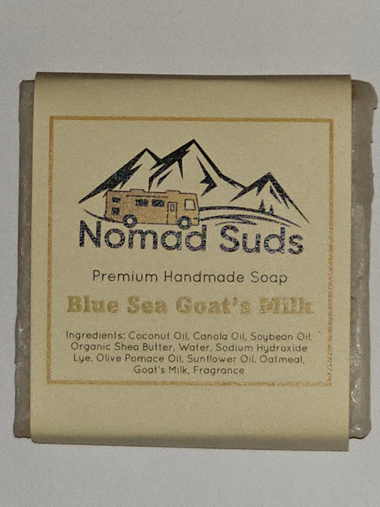 Blue Sea Goat's Milk Handmade All Natural 5oz Soap