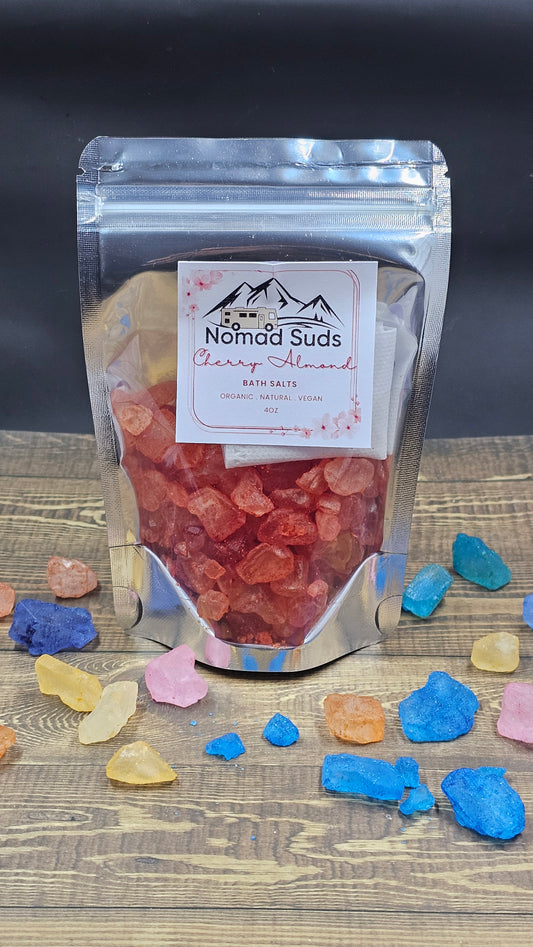 Cherry Almond 4oz Bath Salts