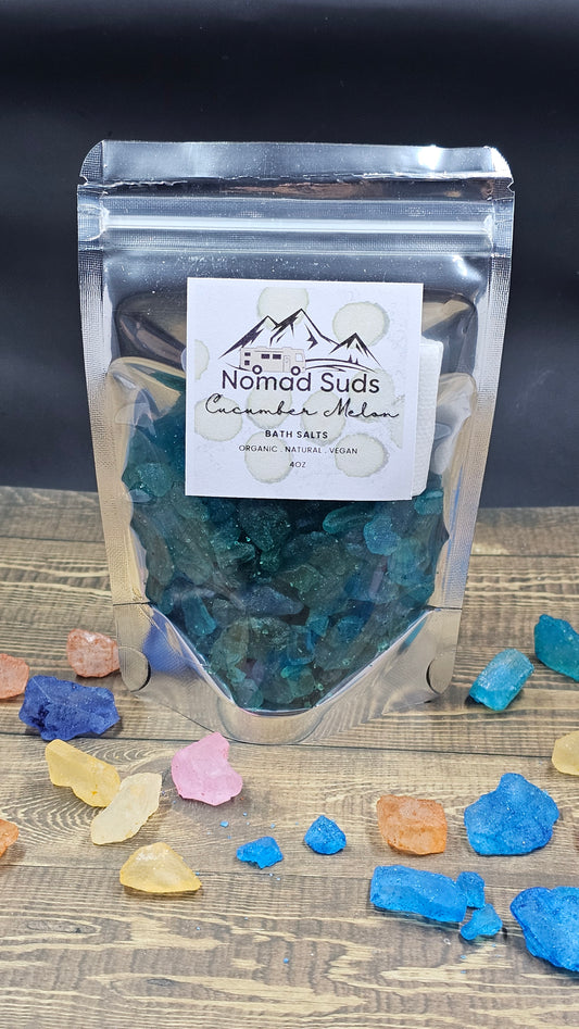 Cucumber Melon 4oz Bath Salts