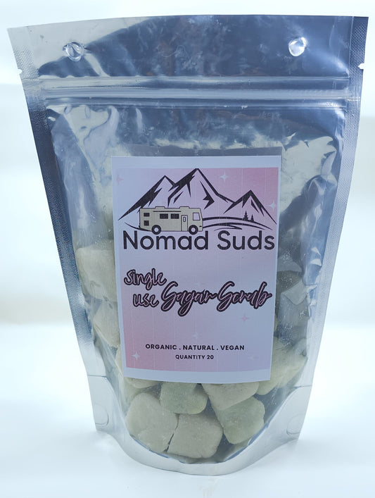 Sugar Scrub (Single use) Tabs 20 count