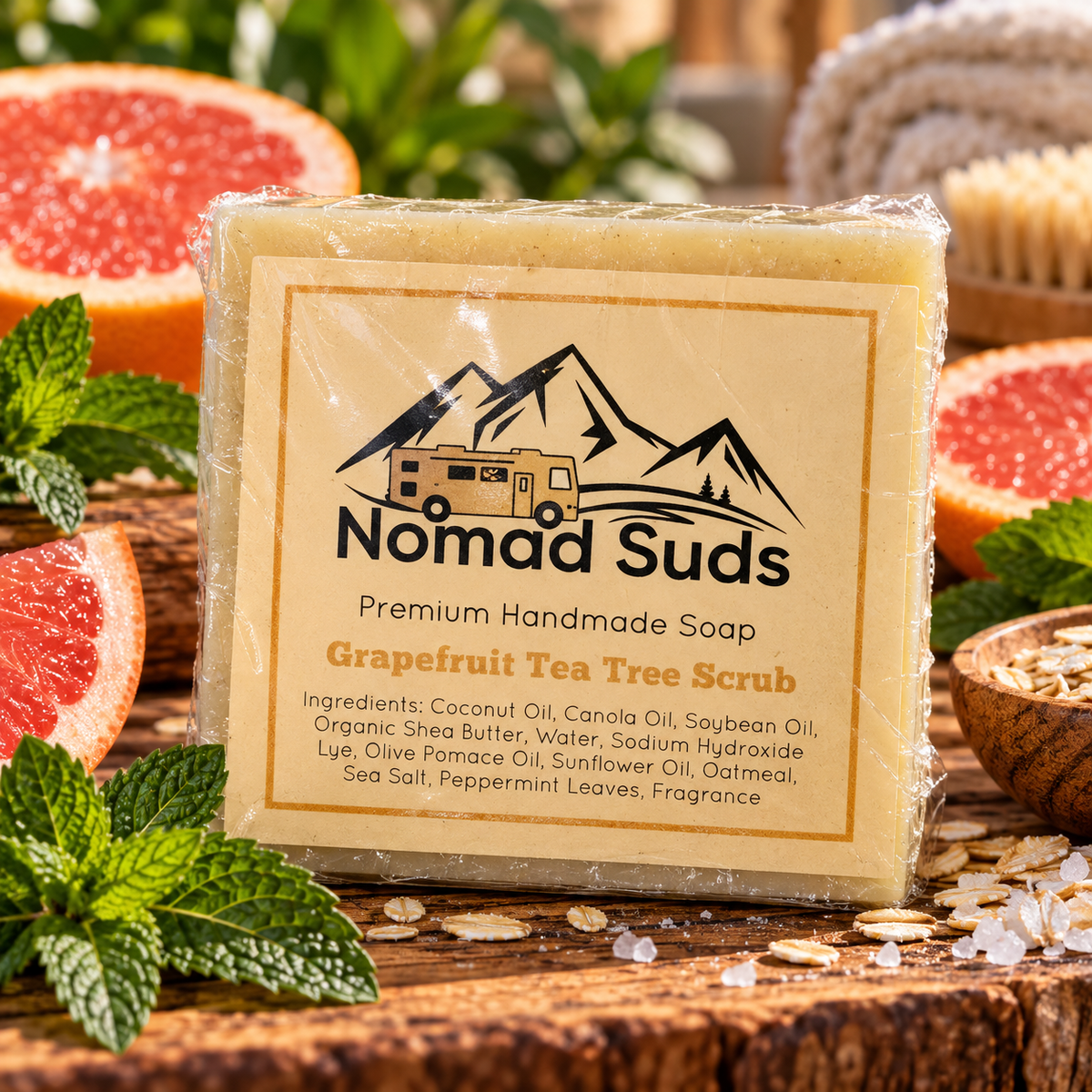 Grapefruit Tee Tree Scrub