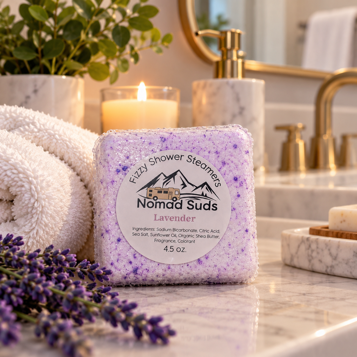 Lavender Shower Steamer