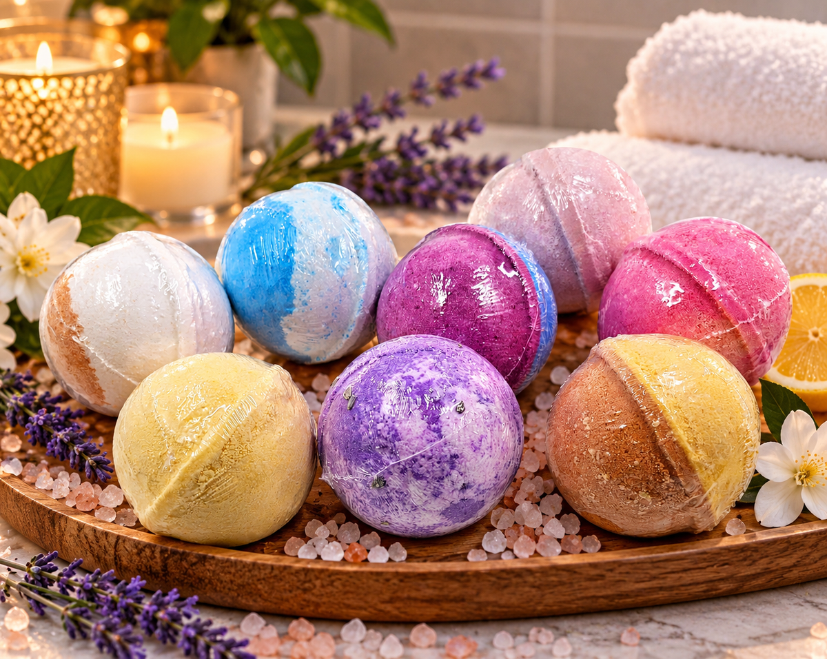 Mystery Bath Bomb Bundle pack (5 Bombs)