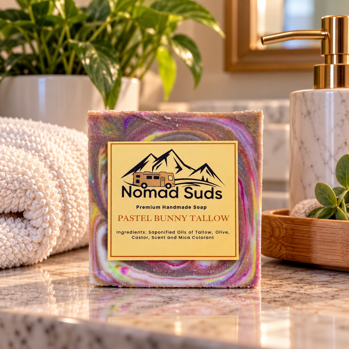 Pastel Nights Tallow Bar (Smells the same as Dreams and Bunny)