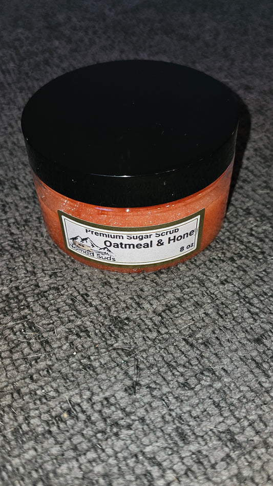 Oatmeal & Honey Premium Sugar Scrub