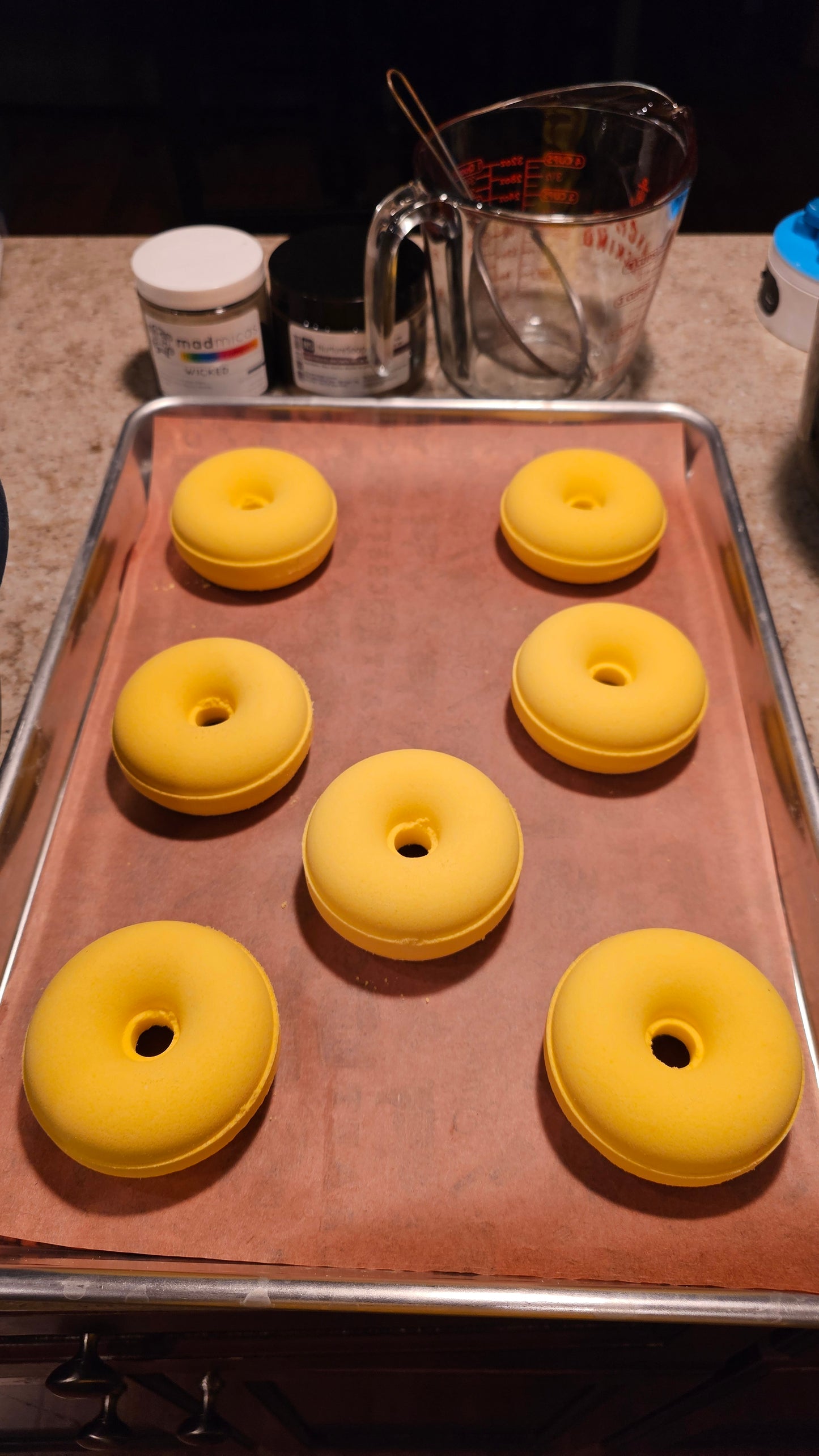 Lemon Curd Chocolate Drizzle Donut Surpirse