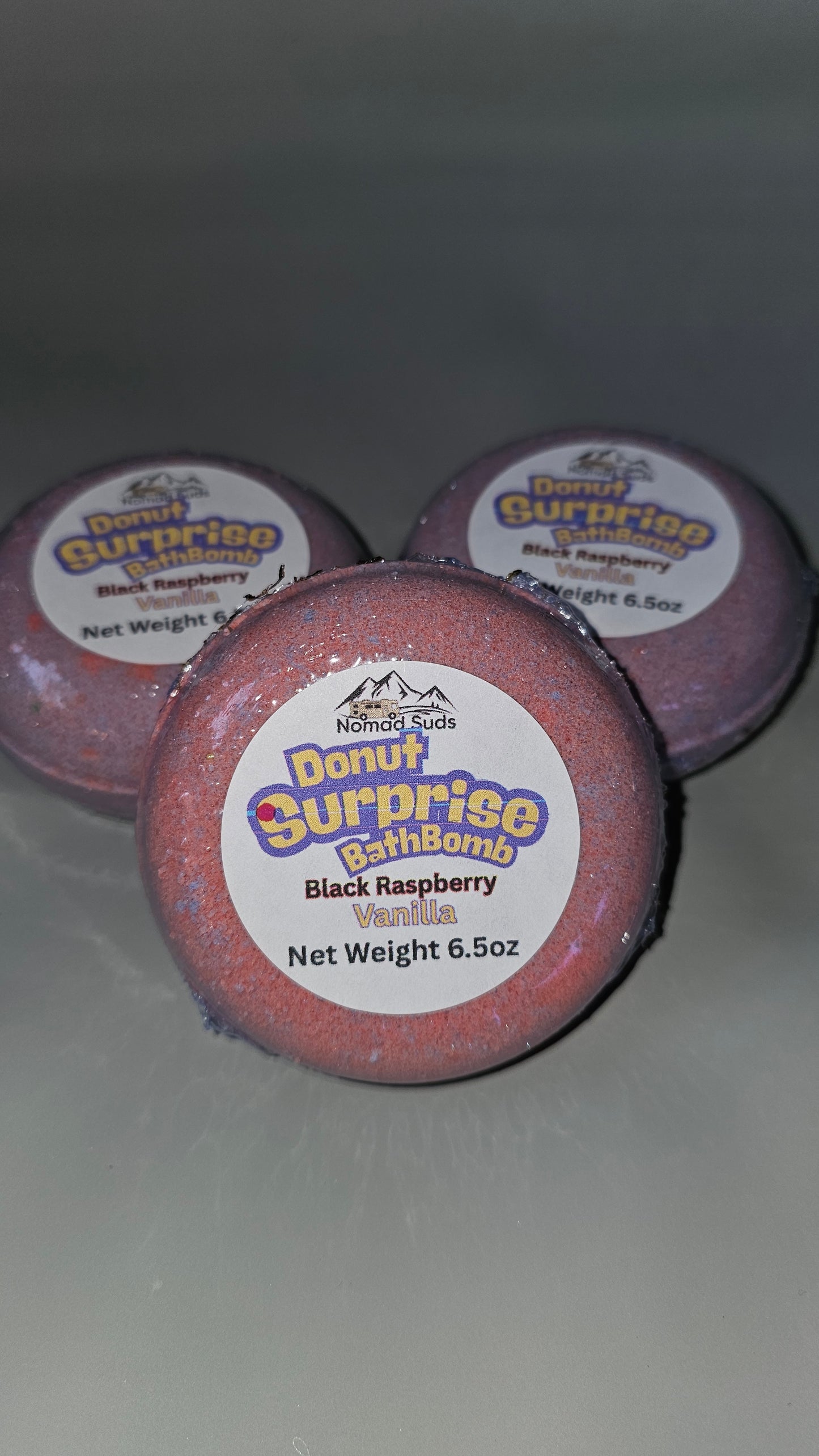 Black Raspberry Vanilla Donut Surpirse