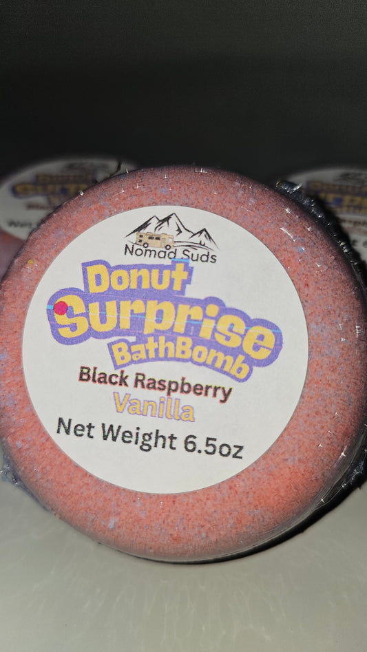 Black Raspberry Vanilla Donut Surpirse