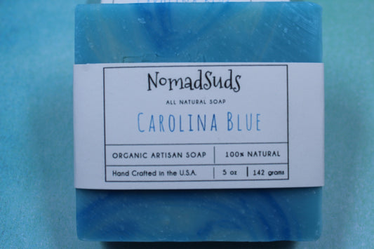 Carolina Blue 5oz HandMade  All Natural Soap for Men