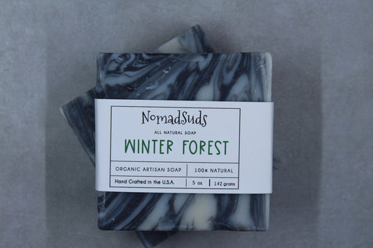 Winter Forest  5oz HandMade soaps, Soaps for Men, All Natural Soap